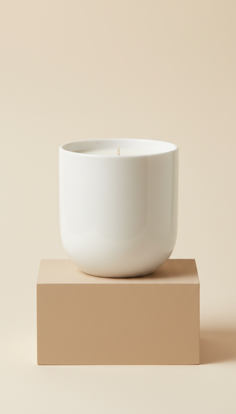 Porcelain White Signature Candle